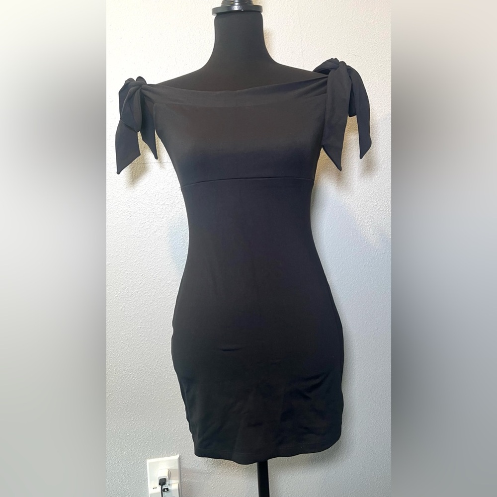 Susana Monaco Thea Dress In Black Size Small NWOT